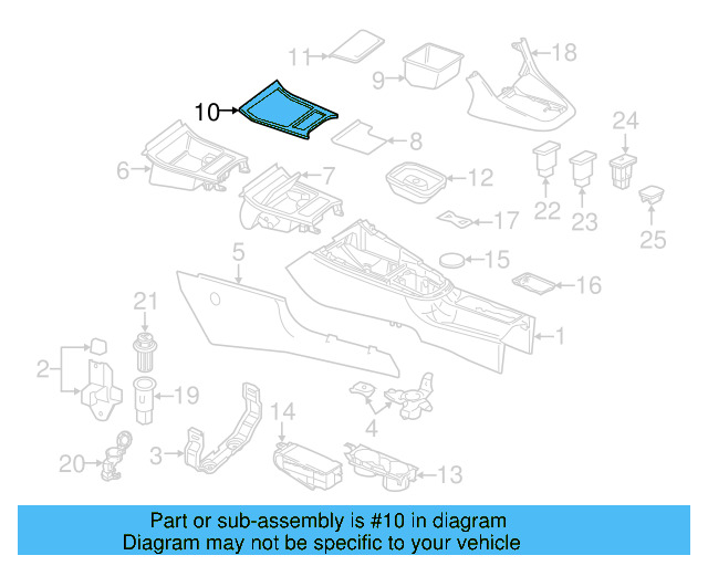 Front Trim 5K0-863-487-A-1QB - View 32