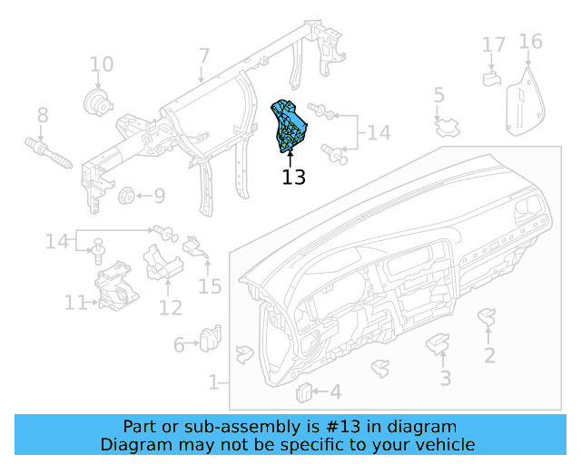 Deform Element 5G1-857-889-A - View 12