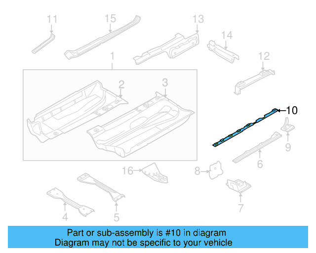 Side Reinforced 1K0-802-308-B - View 25