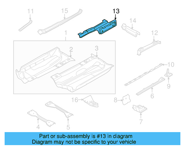 Seat Mount 1K0-802-381-C - View 11