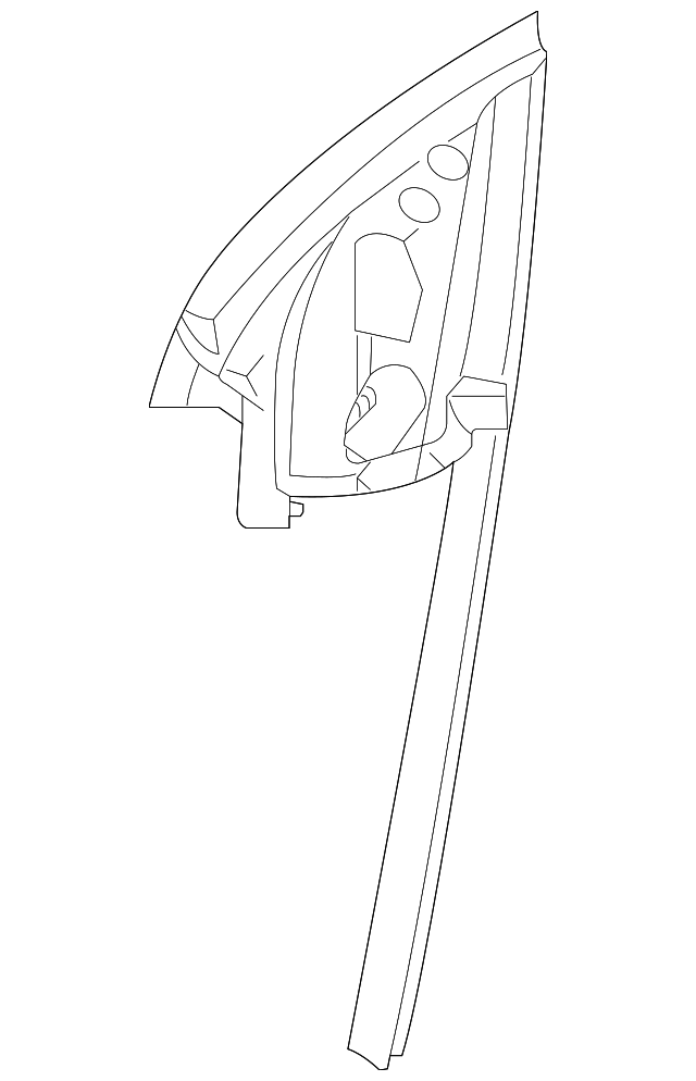 Finish Molding 1Q0-857-505-D-9B9