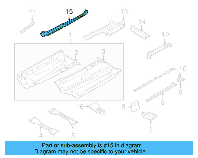 Inner Reinforced 1K0-803-562-A - View 9