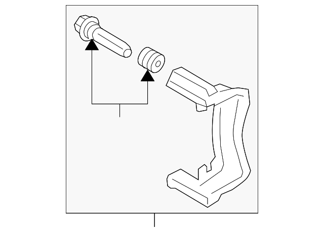 Caliper Mount 1K0-615-426-L
