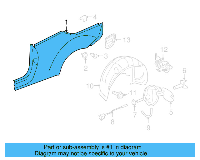 Quarter Panel 1Q0-809-844 - View 4