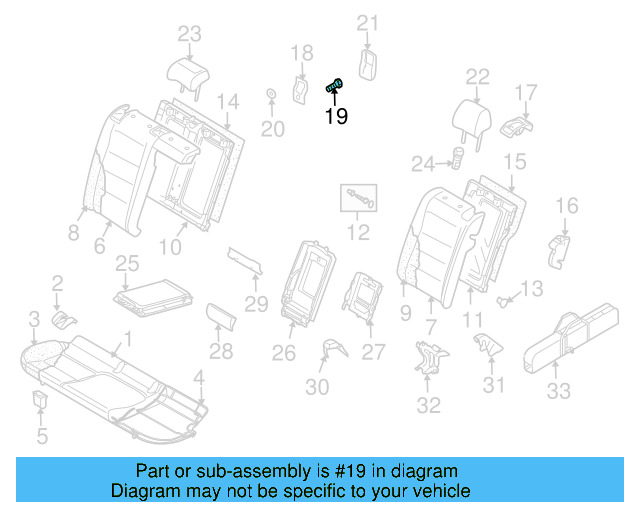 Child Seat Bracket Bolt N-104-165-02 - View 4