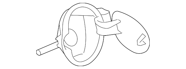 Fuel Door (Unpainted) 1q0809857gru