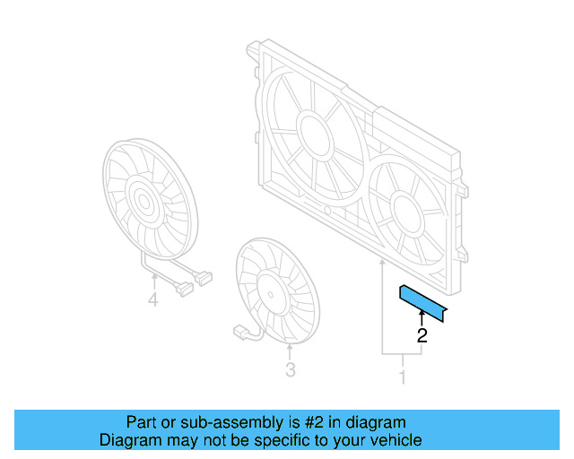 Radiator Shutter Assembly 1K0-121-223 - View 15