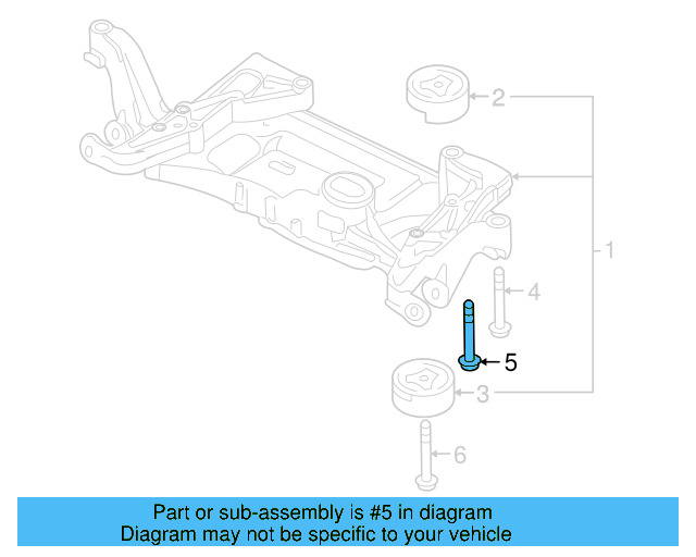 Mount Bolt N-910-398-02 - View 5