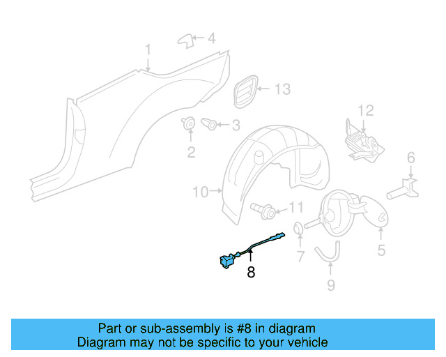 Lock Actuator 1Q0-810-773 - View 4