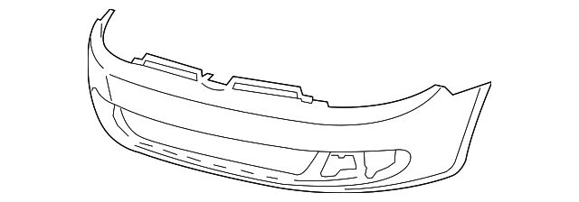 Bumper Cover (Unpainted) 5k0807217cggru - View 2