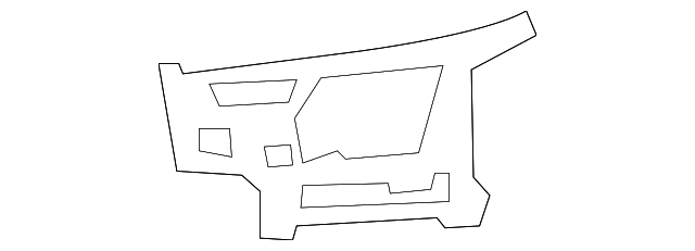 Bumper Cover Support Rail 5K0-807-724-B - View 3