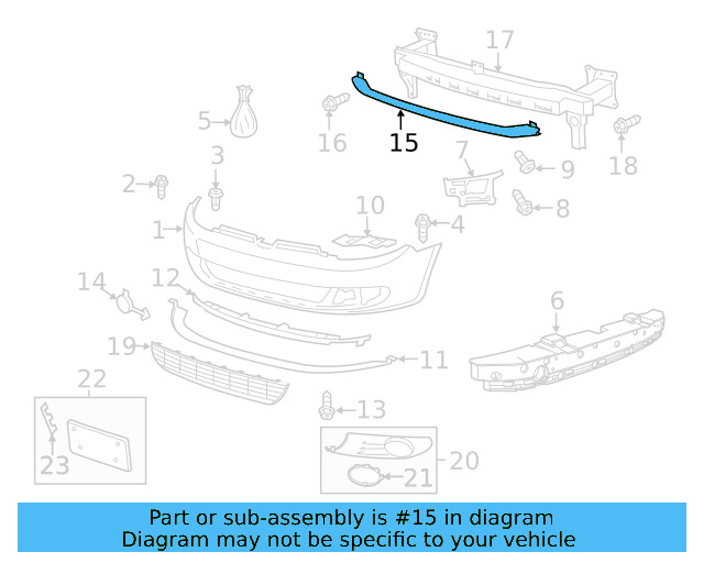 Lower Reinforced 5K0-807-651-D - View 6