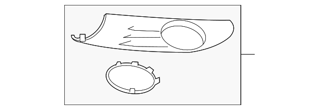 Air Grille 5K0-853-665-A-9B9