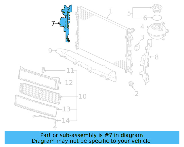 Side Baffle 3CM-121-284-A - View 2