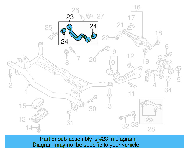 Upper Control Arm 5Q0-505-323-C - View 31