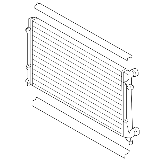 Radiator Assembly 5K0-121-251-AA - View 12