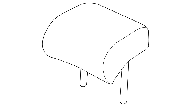 Headrest, Center 561-885-902-B-79X - View 12