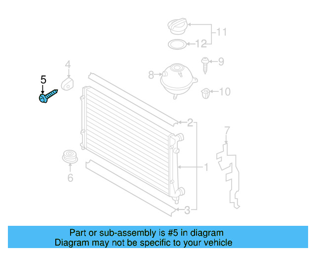 Upper Mount Bolt N-908-082-01 - View 21