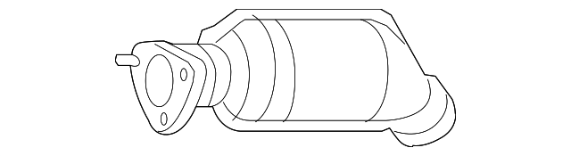 Catalytic Converter 3B0-254-250-X - View 3