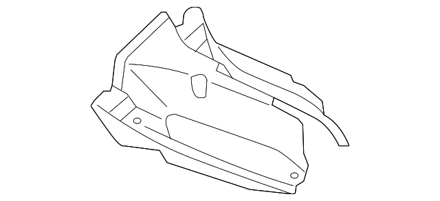 Heat Shield 3B0-825-661 - View 4