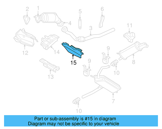 Heat Shield 8E0-804-171-E - View 9