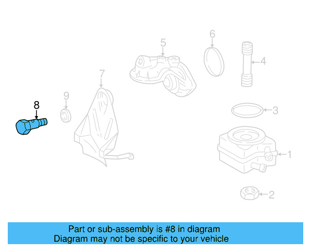 Tray Bolt WHT-001-904 - View 4