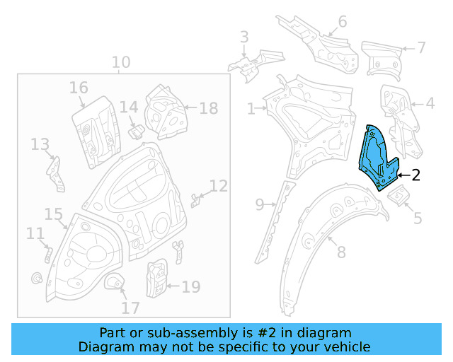 Extension Panel 11A-809-687 - View 3
