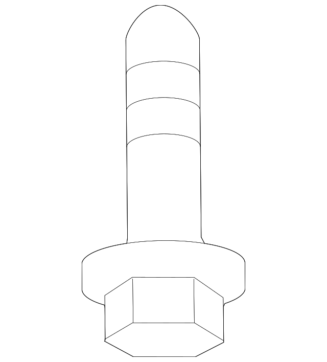 Splash Shield Bolt N-910-556-01