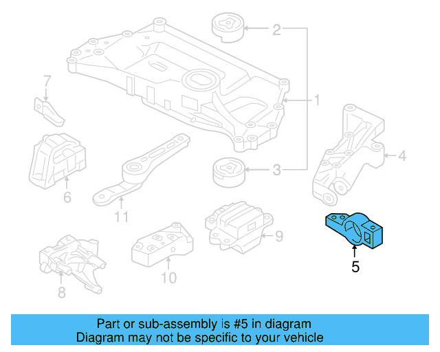 Suspension Control Arm Bracket 1K0-199-231-J - View 10