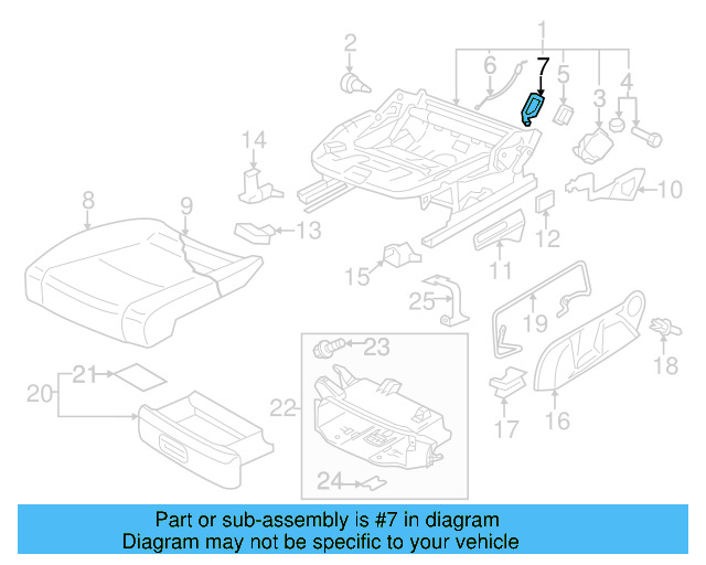 Cable Holder 1K3-881-132-B - View 6