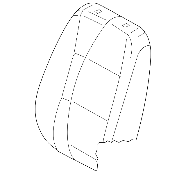 Seat Back Cover 5K3-881-806-CJ-VCH