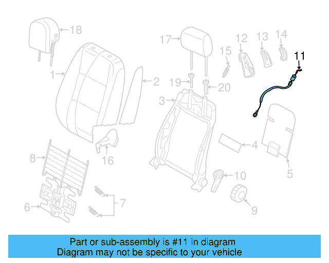 Release Cable 1K3-881-271-D - View 7