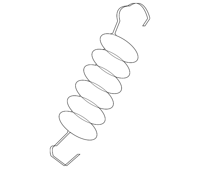 Tension Spring 1K0-881-095 - View 5