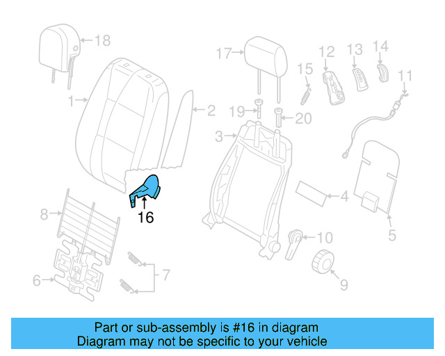End Cap 1K3-881-480-E-82V - View 15