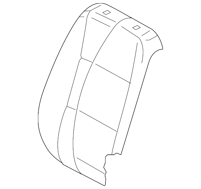 Seat Back Cover 5K4-881-806-BH-XOX