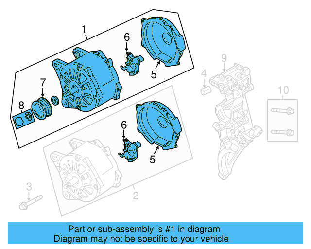 Alternator 07K-903-023-A - View 30