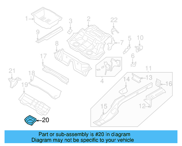 Seat Belt Reinforced 3C0-803-891 - View 6