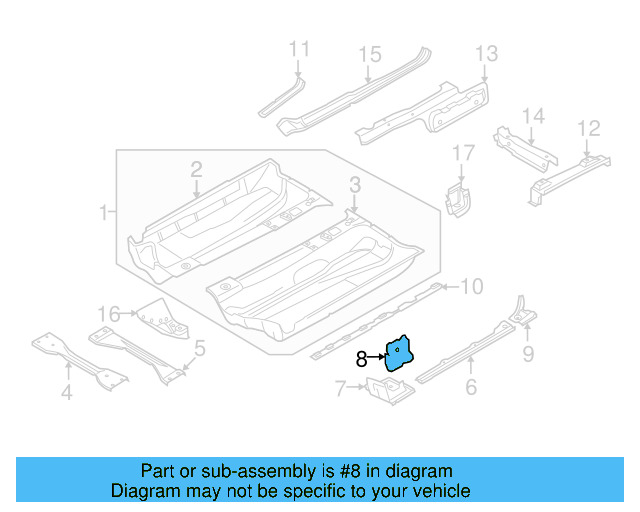 Rail Extension 1K0-804-456 - View 25