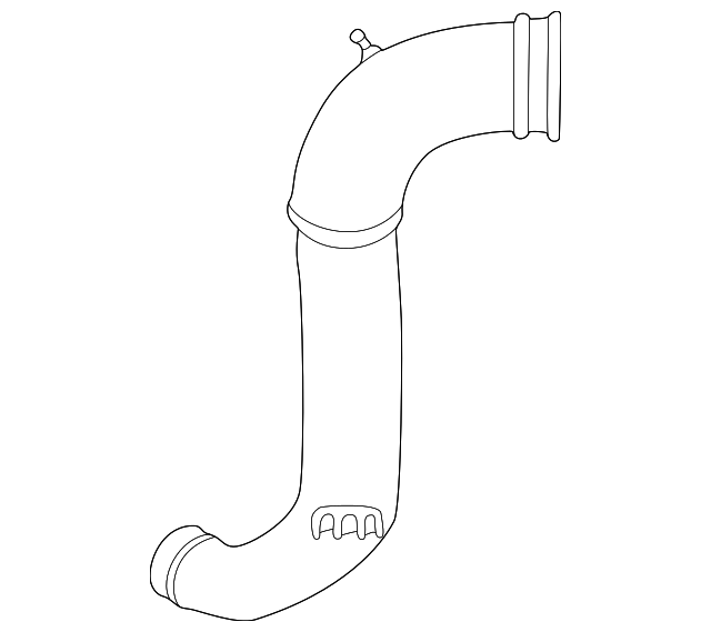 Intake Hose 1J0-129-654-M - View 2