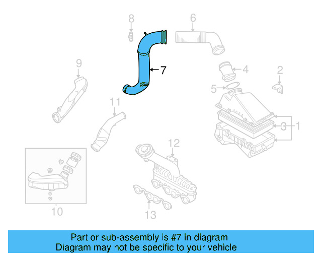 Connector Pipe 1J0-129-684-J