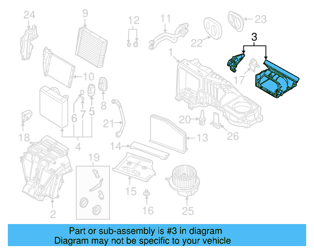 Intake Duct 3C0-898-304-D - View 51