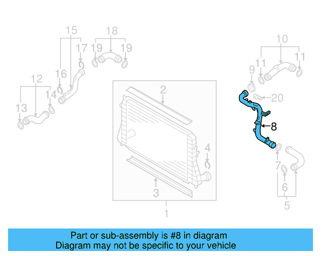 Air Pipe 1K0-145-770-K - View 9