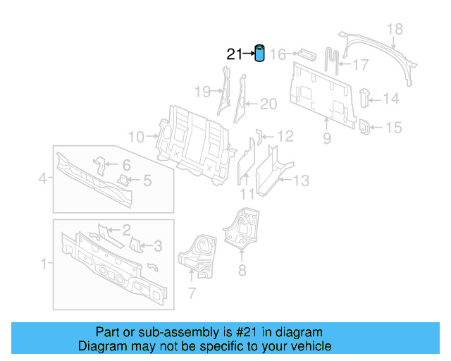 Mount 1Q0-803-915 - View 3