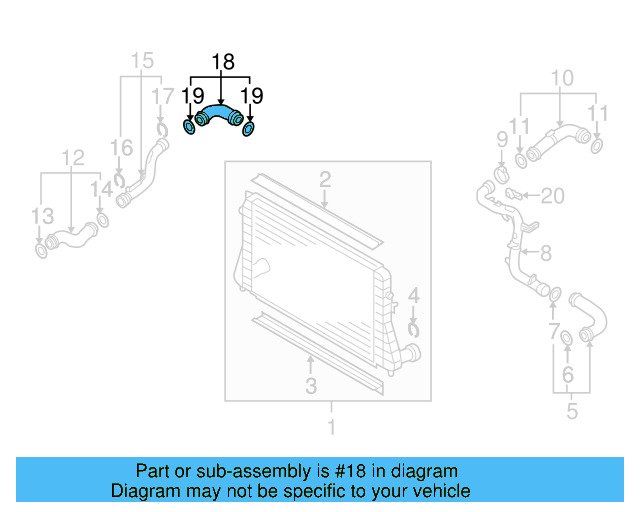 Air Pipe 1K0-145-770-K - View 6