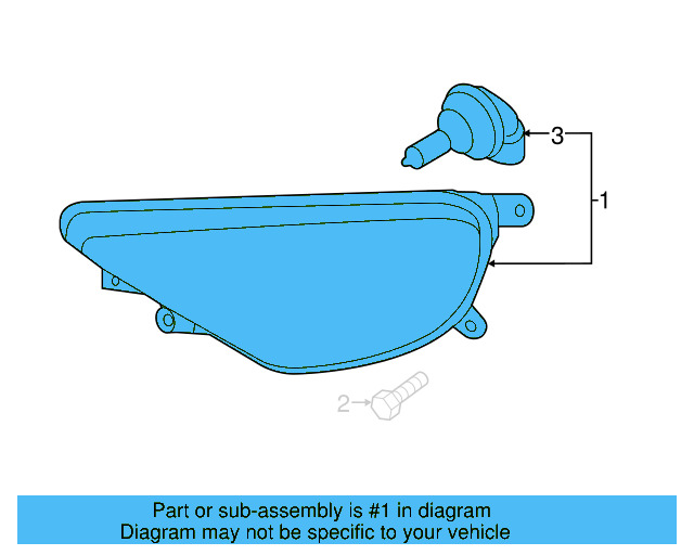 Fog Lamp Assembly 7P6-941-699-H - View 5