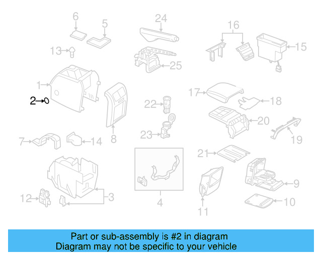 Storage Box 1K0-857-925-E-1QB - View 24