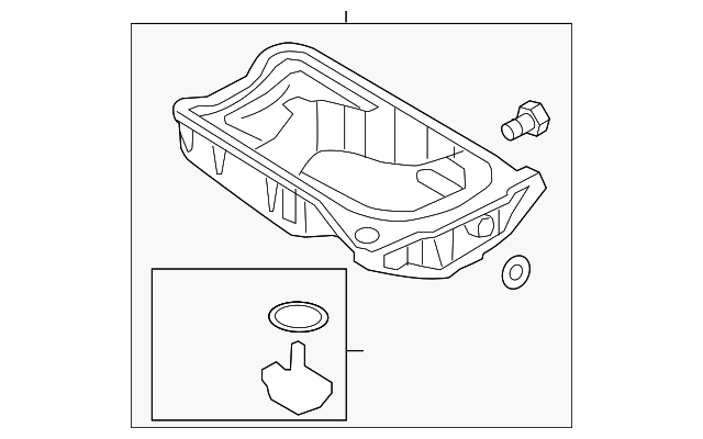 Oil Pan 03H-103-601-AK - View 2