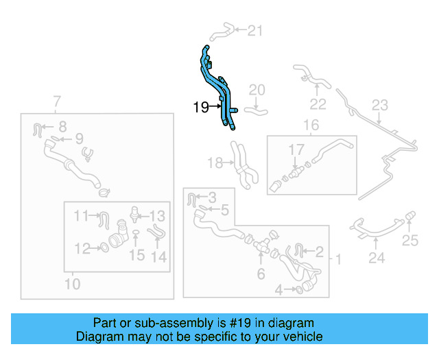 Water Pipe 06J-121-075-D - View 53