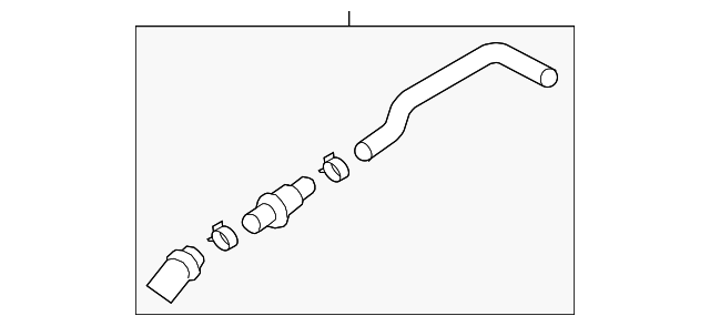 Upper Hose 1K0-122-101-KT - View 11