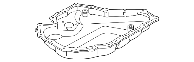 Engine Oil Pan 06J-103-600-AM - View 2